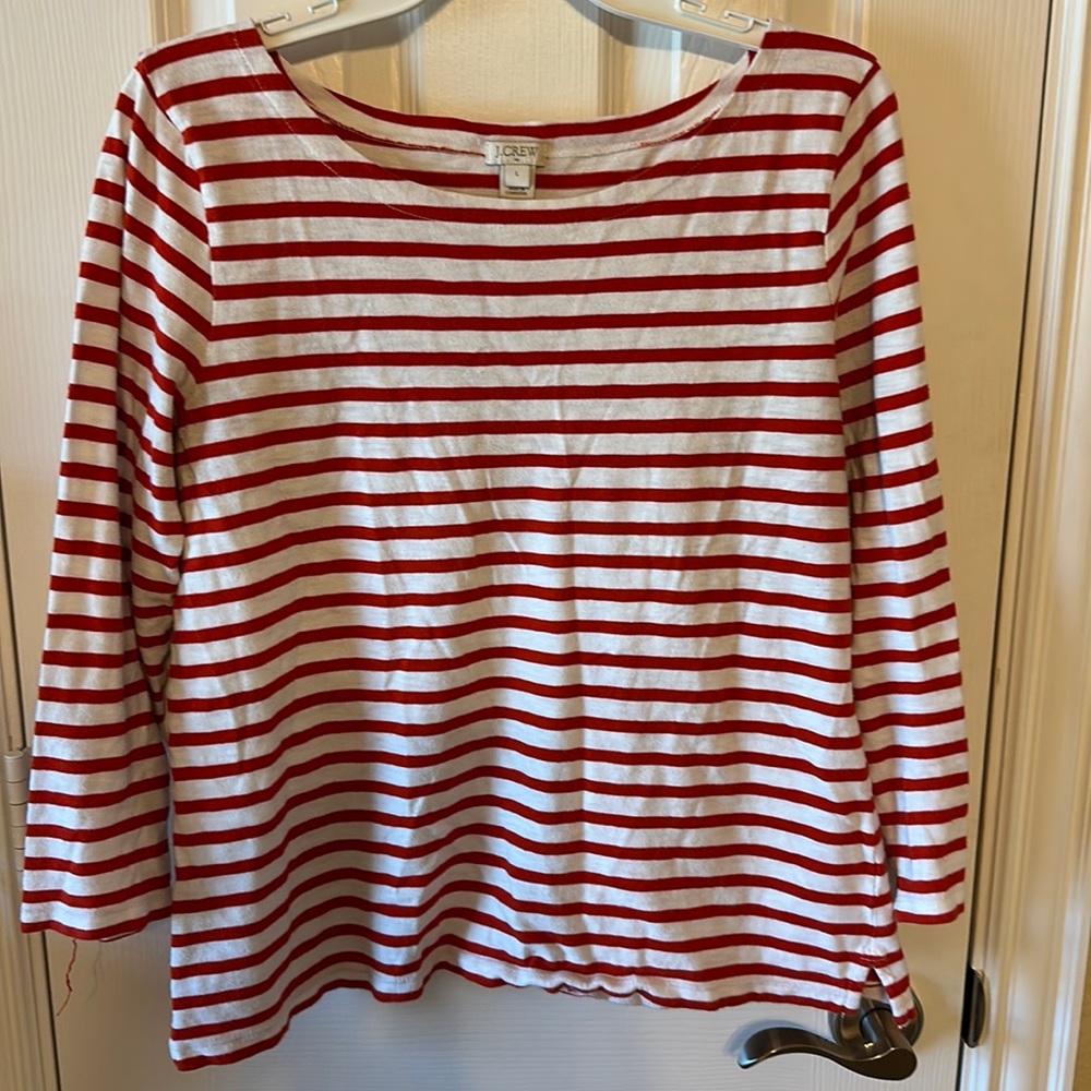 J. Crew 3/4 sleeve shirt